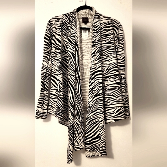 Colour Works Sweaters Zebra Print Sweater Brand New Poshmark